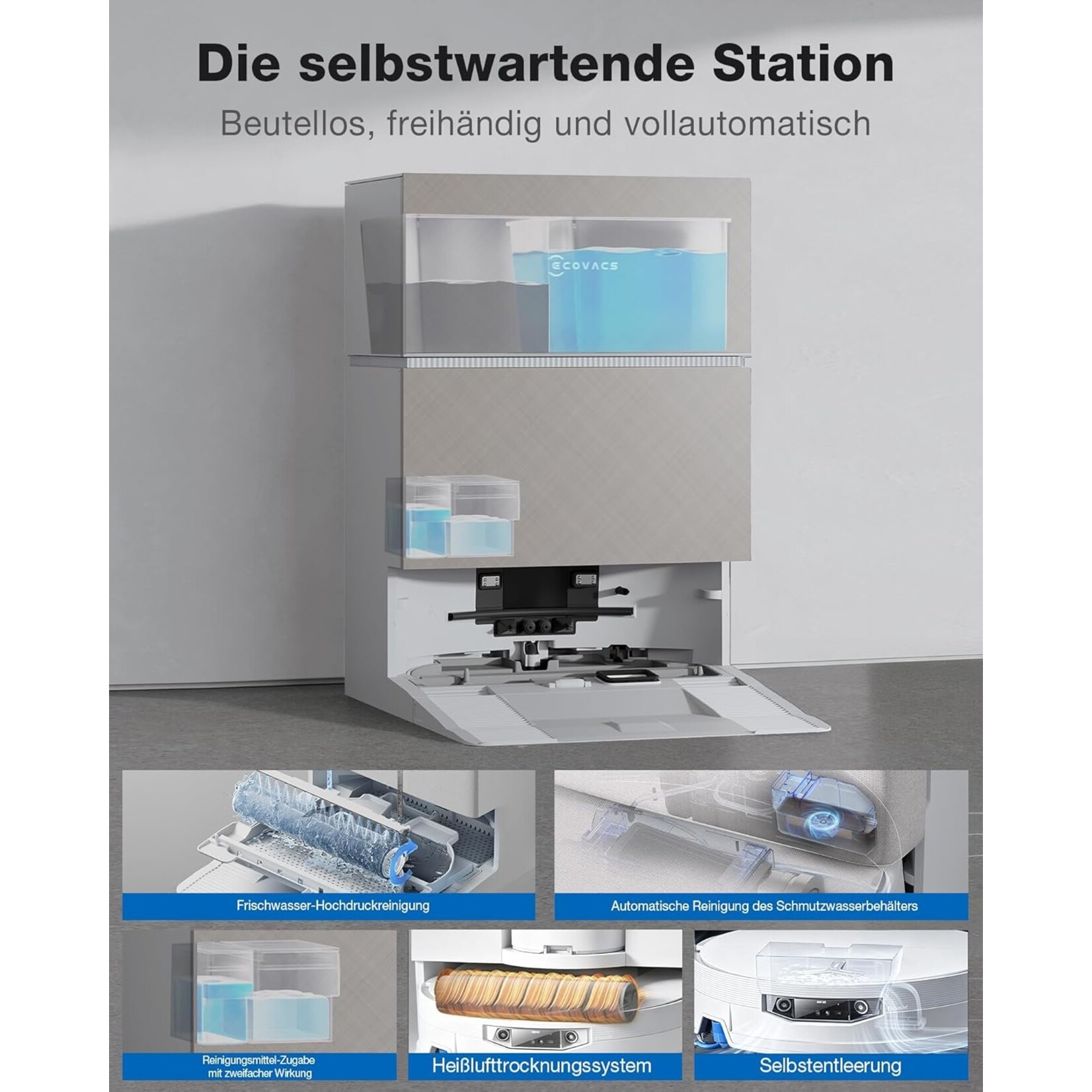 Ecovacs ECOVACS DEEBOT X12 Pro Omni  White