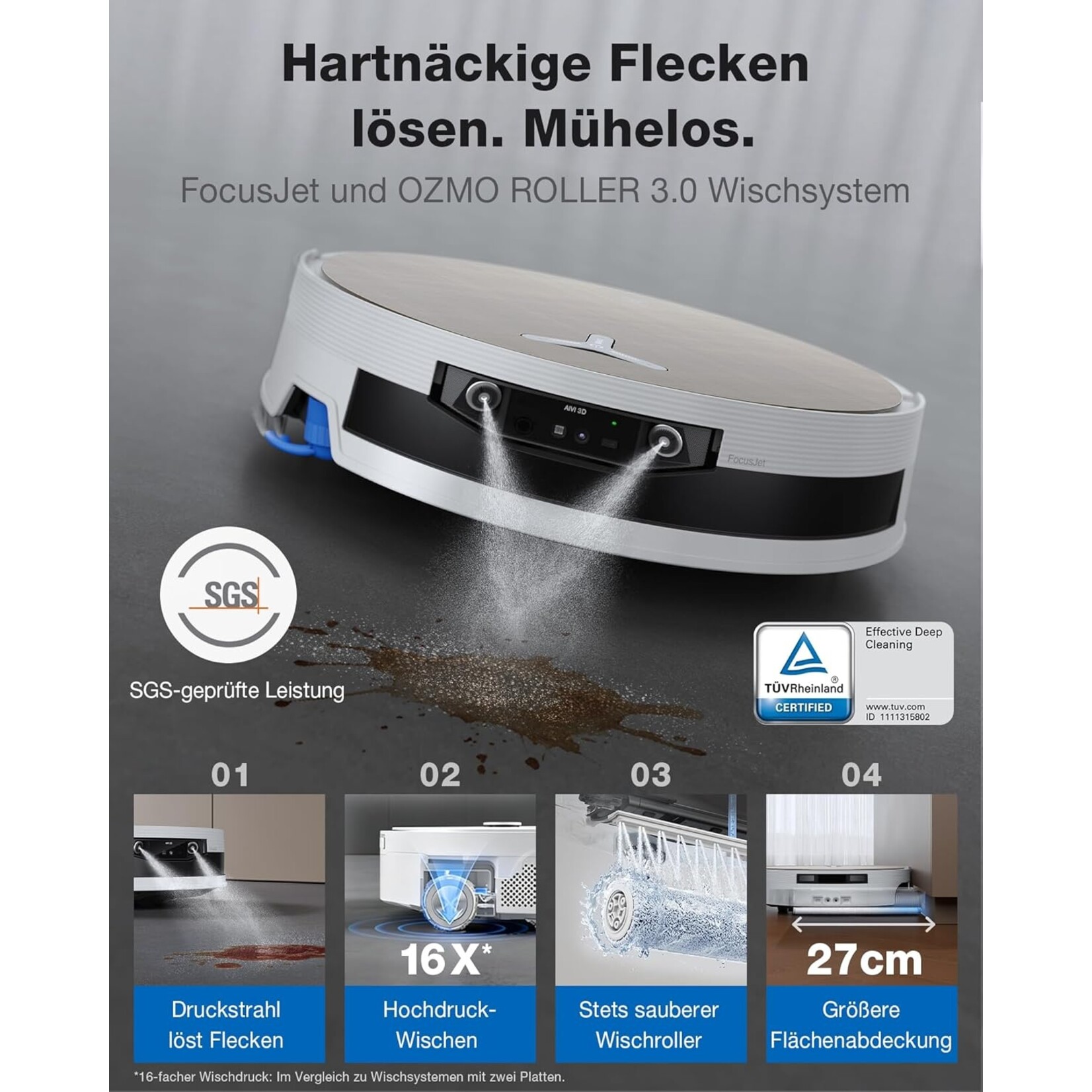 Ecovacs ECOVACS DEEBOT X12 Pro Omni  White