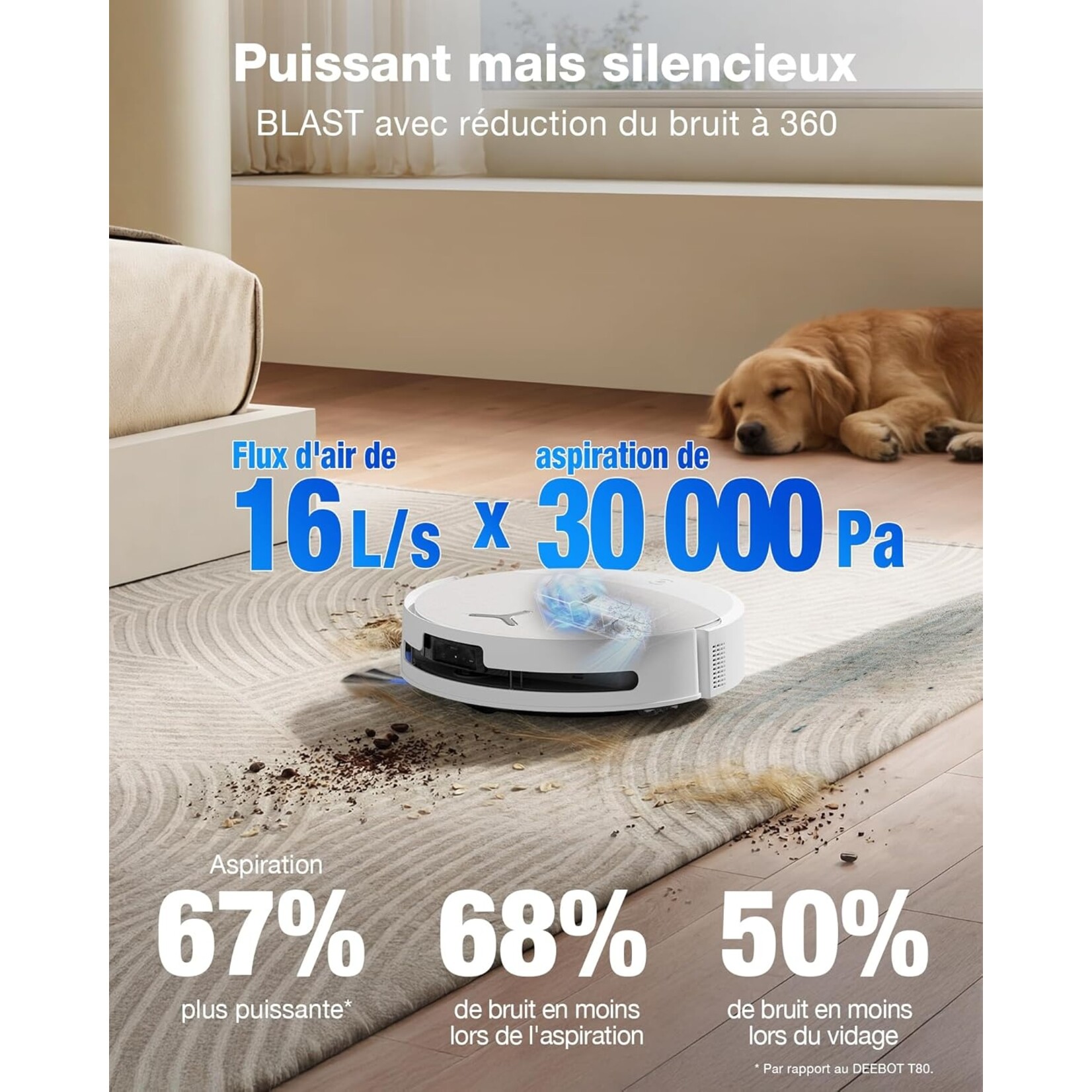Ecovacs ECOVACS DEEBOT T90 Pro Omni White