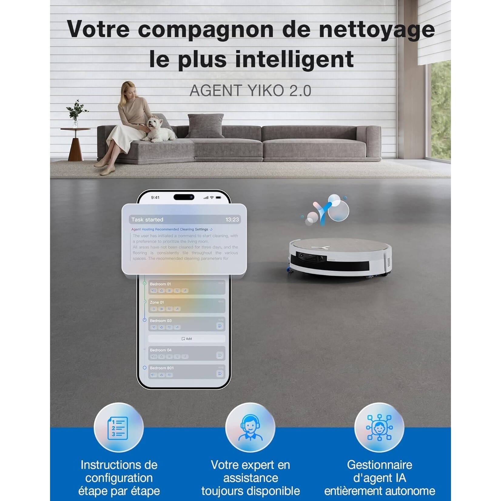 Ecovacs ECOVACS DEEBOT X12 Pro Omni  White