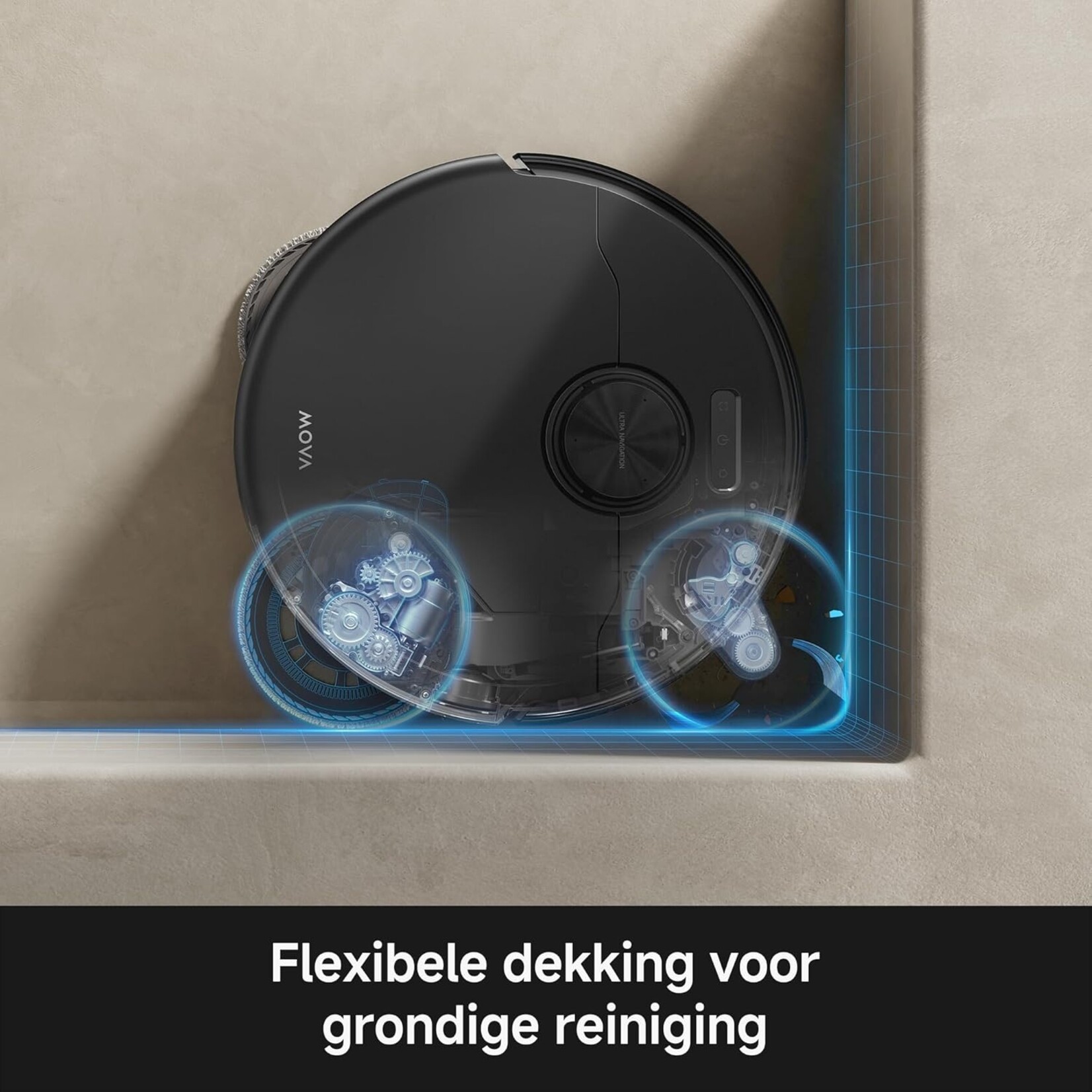 Mova Mova P70 Pro Ultra robot vacuum  black