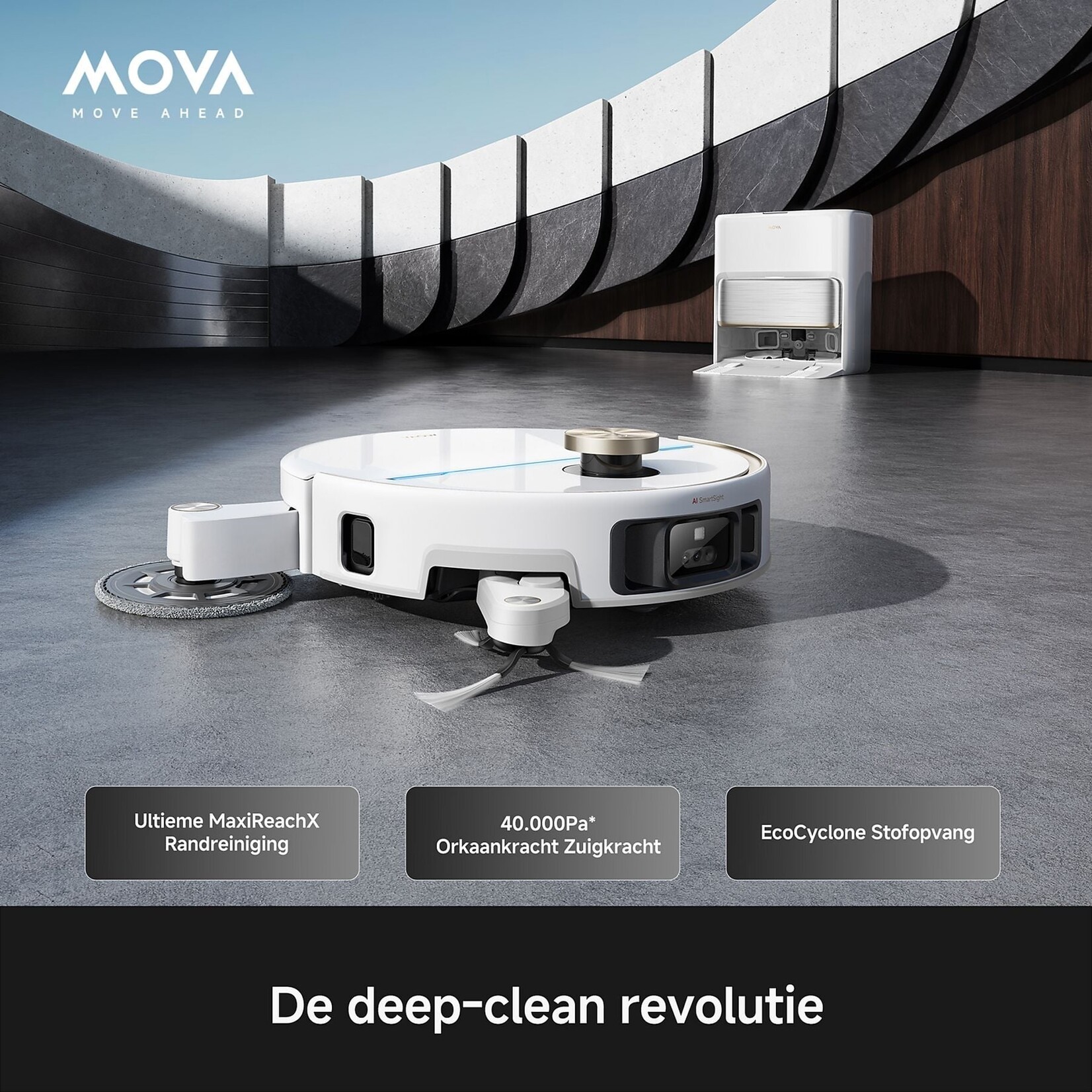 Mova Mova Robot Vacuum V70 Ultra Complete