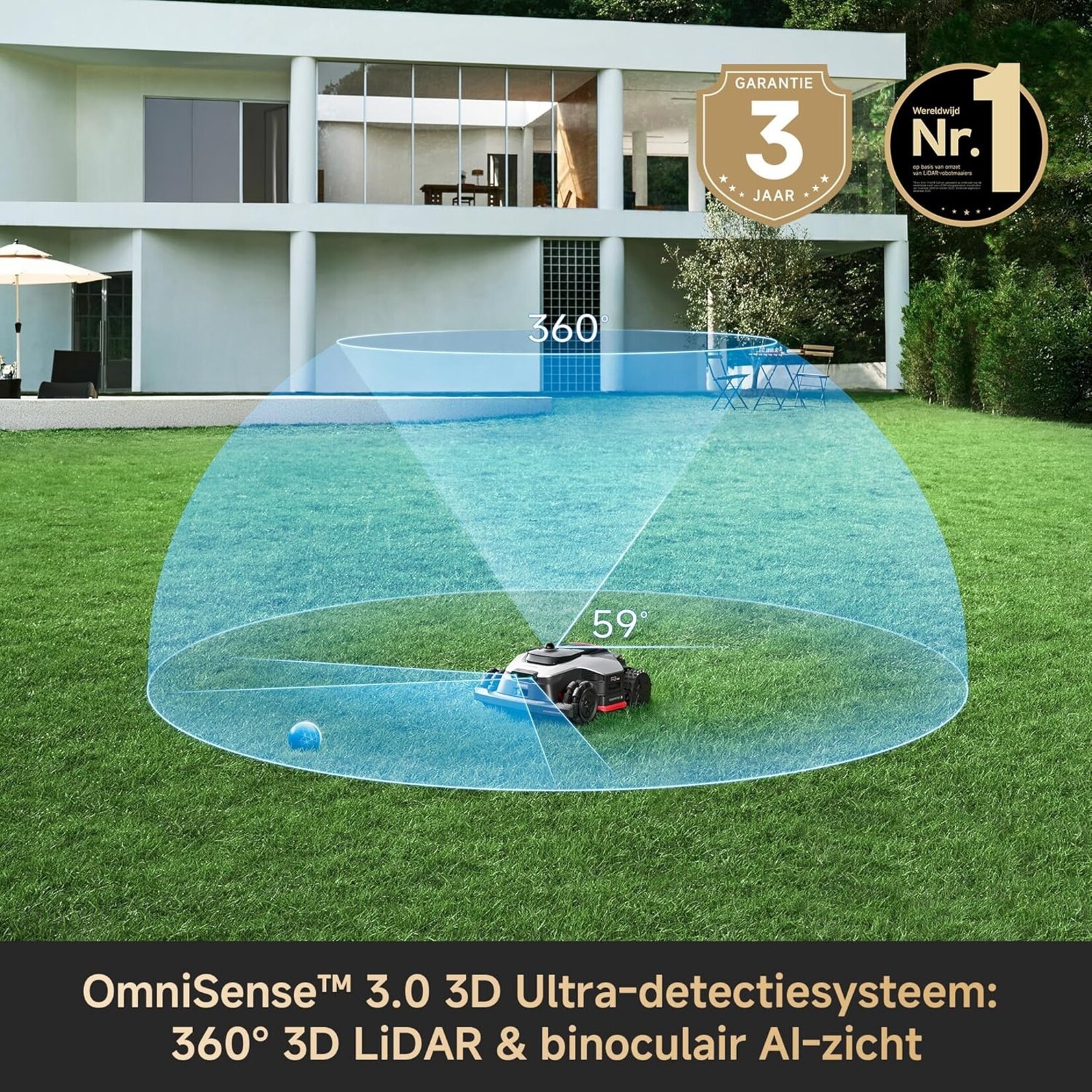 Dreame Tech DREAME A3 AWD Pro 3500 (3500m2)
