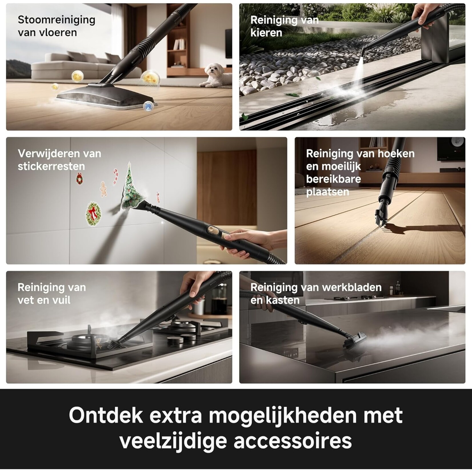 Mova MOVA S10 Multisurface Steam Cleaner