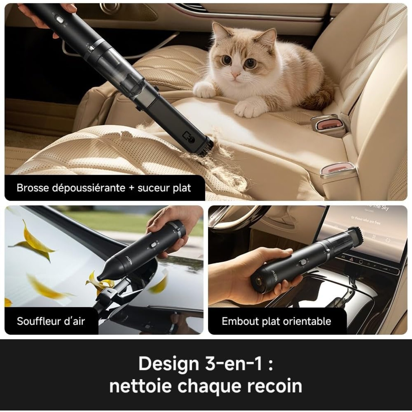 Mova Mova Cordless Handheld Vacuum Cleaner H10