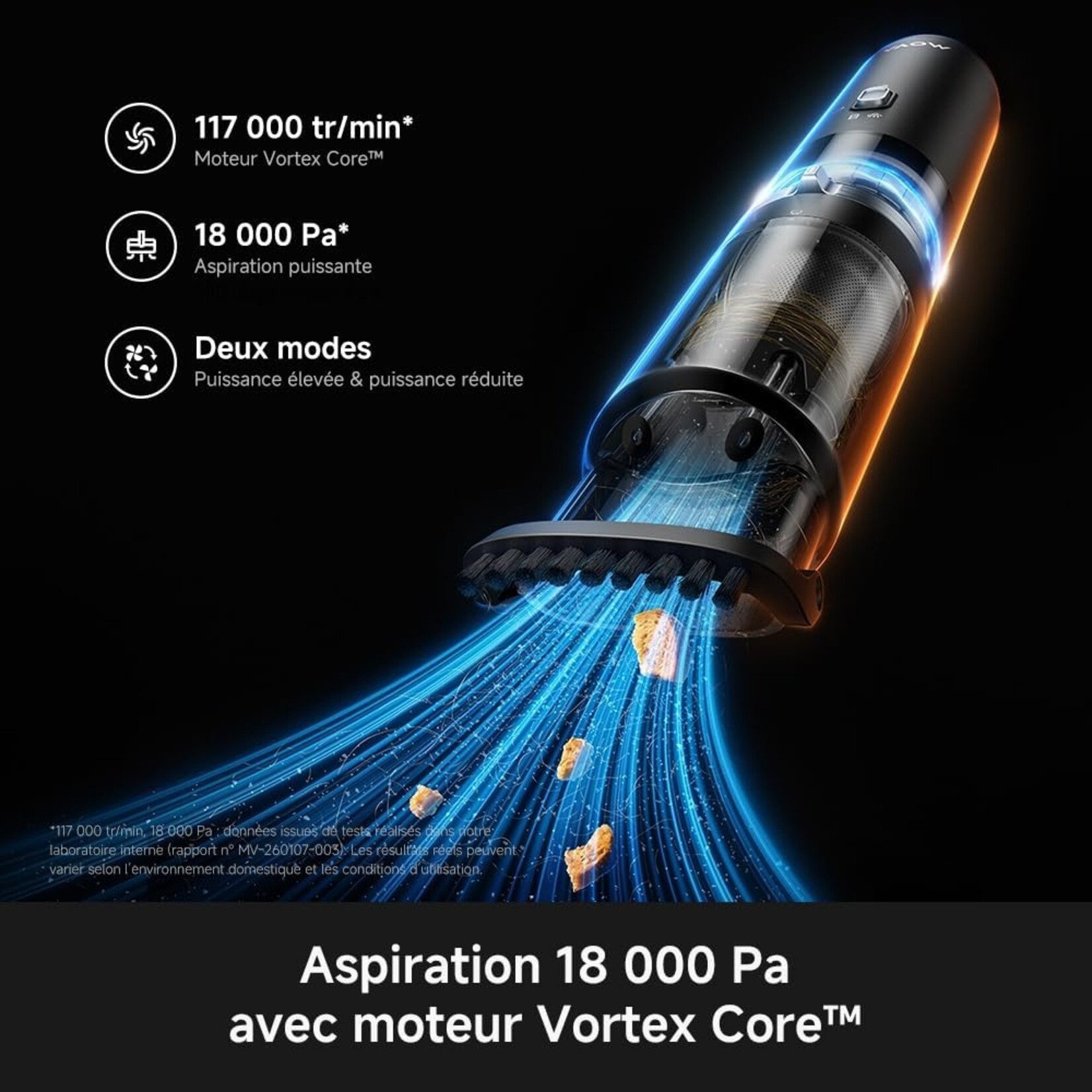 Mova Mova Cordless Handheld Vacuum Cleaner H10