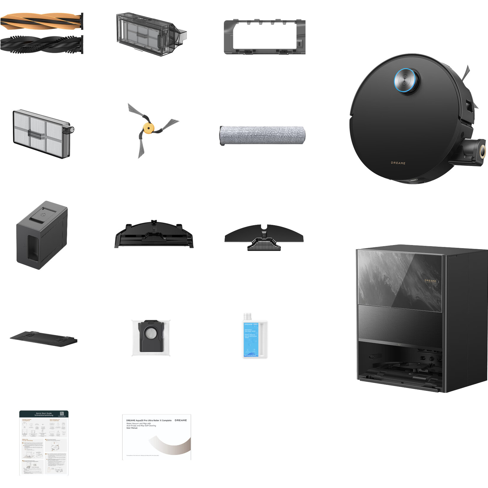 Dreame Tech Dreame Aqua 20 Pro Ultra Roller X Complete Marble Black