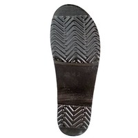 Dakota Zwart Open Schoenklompen Hout