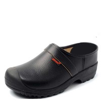 1240 Gesloten S3 Zwart PU Klompen