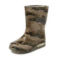 Giant PVC Bruin Kinderlaarzen