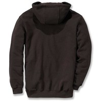 Midweight Zip Hooded Sweatshirt Zwart Heren