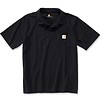 Carhartt Contractor's Work Pocket Black Polo Heren