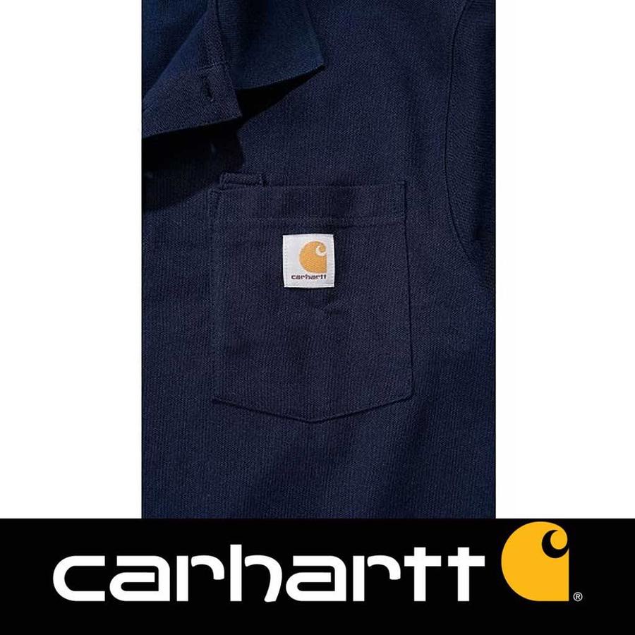 Contractor's Work Pocket Navy Polo Heren