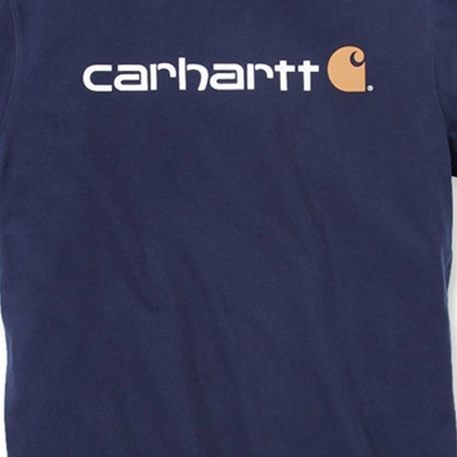 EMEA Core Logo Navy S-S T-Shirt Heren