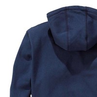 Wind Fighter Hooded Sweatshirt Navy Heren