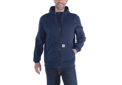 Carhartt Wind Fighter Hooded Sweatshirt Navy Heren