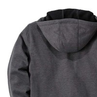 Wind Fighter Hooded Sweatshirt Carbon Heather Heren