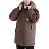 Carhartt Quick Duck Sawtooth Parka Dark Canyon Brown Winterjas Heren