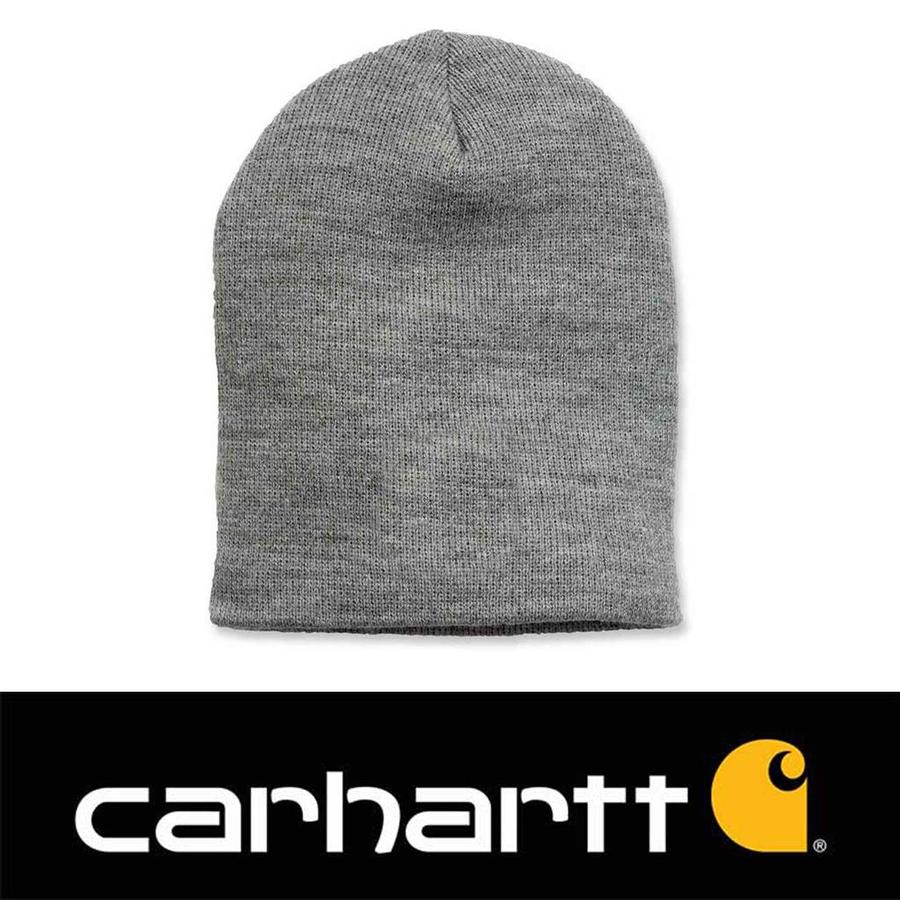 Acrylic Knit Hat Heather Grey Muts