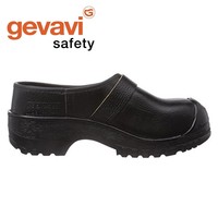 1240 Gesloten S3 Zwart PU Klompen