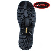4W12 Zwart Hoge Werkschoenen S3