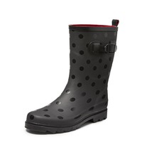 Anna Zwart Rubberen Laarzen Dames