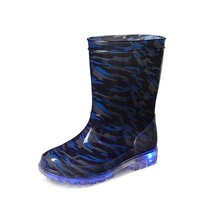 Lars PVC Blauw Regenlaarzen Kids
