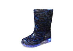 Lars PVC Blauw Regenlaarzen Kids