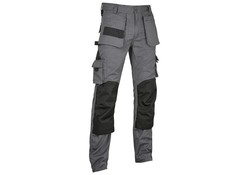 4Work  Alicante Grijs Zwart Werkbroek Heren 4Work  Alicante Grijs Zwart Werkbroek Heren