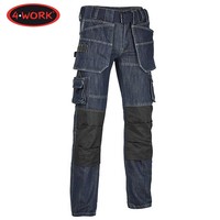 Malaga Denim Blauw Werkbroek Heren