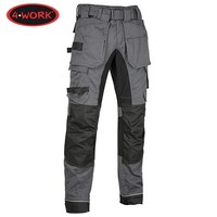 Madrid Premium Stretch Grijs Werkbroek Heren