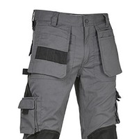 Alicante Grijs Zwart Werkbroek Heren