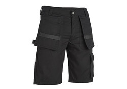 4Work  Murcia Multipocket Zwart Short Heren 4Work  Murcia Multipocket Zwart Short Heren
