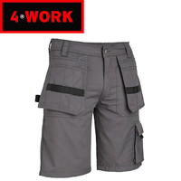 Murcia Multipocket Grijs Short Heren