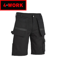 Murcia Multipocket Zwart Short Heren
