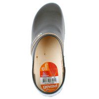 Dallas Zwart Gesloten PU Schoenklompen