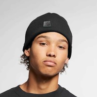 Black Label Watch Hat Zwart Muts