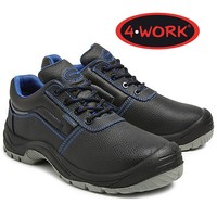 Zwart Laag S3 - 4W15 Werkschoenen
