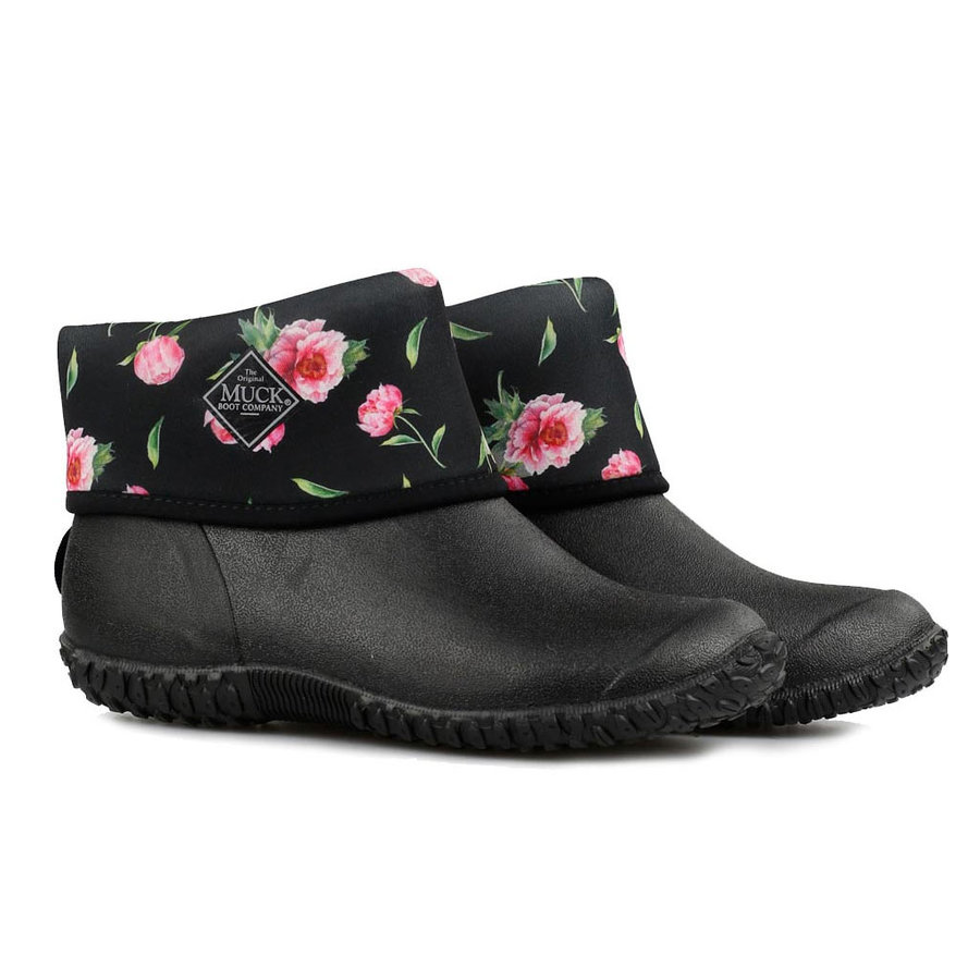 Muckster II Mid Black Rose Laarzen Dames