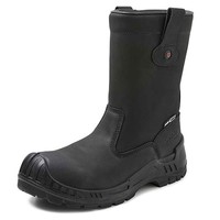 GS91 Bari S3 Zwart Gevoerde Veiligheidslaarzen