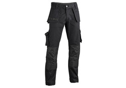 Gevavi Workwear GW05 Multipocketbroek Zwart Heren Gevavi Workwear GW05 Multipocketbroek Zwart Heren