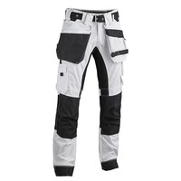 Jerez Premium schildersbroek stretch inserts wit