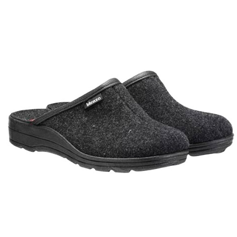 7828 Zwart Pantoffels Heren