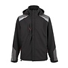 Valencia Zwart Softhshell Jas Heren