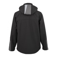 Valencia Zwart Softhshell Jas Heren