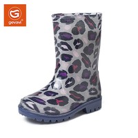 Romy PVC Grijs Panter Laarzen Kinder - Dames