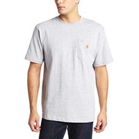 Dearborn Pocket Shortsleeve Heather Grey T-Shirt Heren