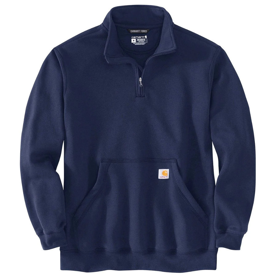 Quarter-Zip New Navy Sweatshirt Heren