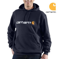 Marquette Logo New Navy Sweatshirt Heren