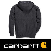 Midweight Hooded Carbon Heather Sweater Heren